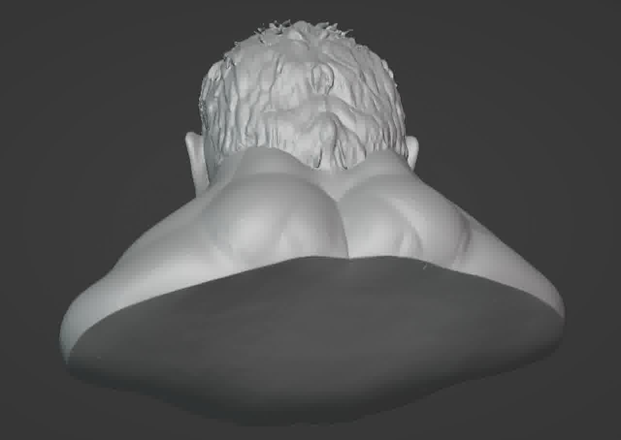 Hulk Bust 3D print model_30