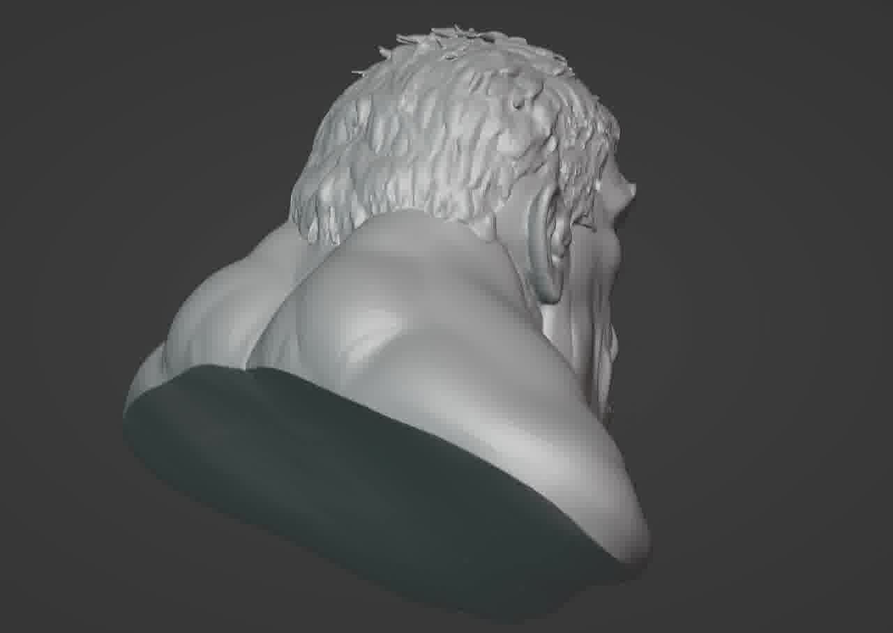 Hulk Bust 3D print model_23