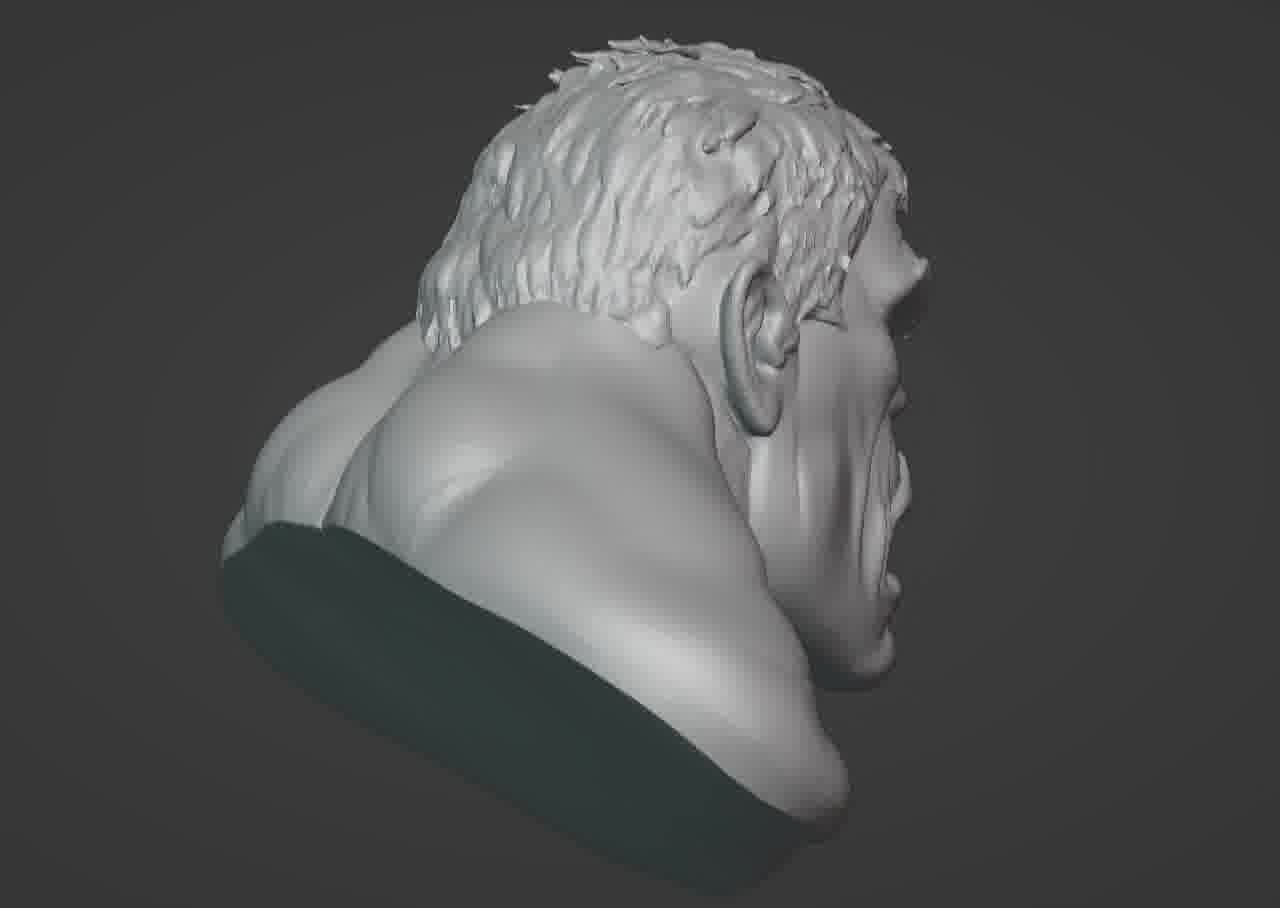 Hulk Bust 3D print model_63