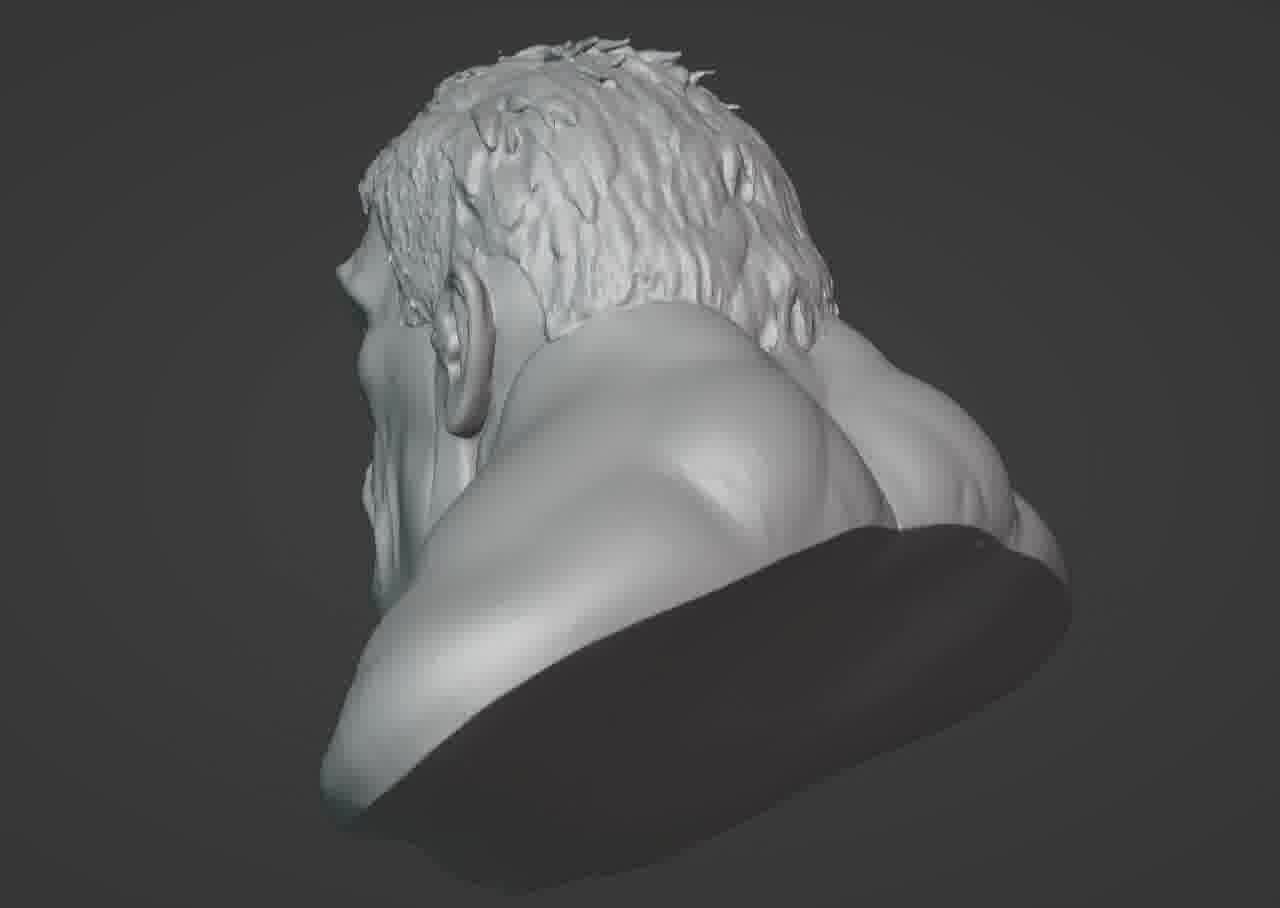Hulk Bust 3D print model_34