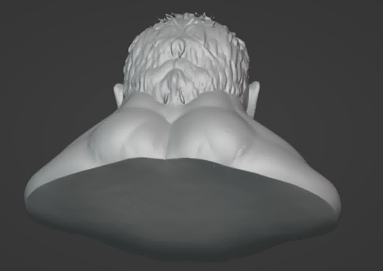 Hulk Bust 3D print model_69