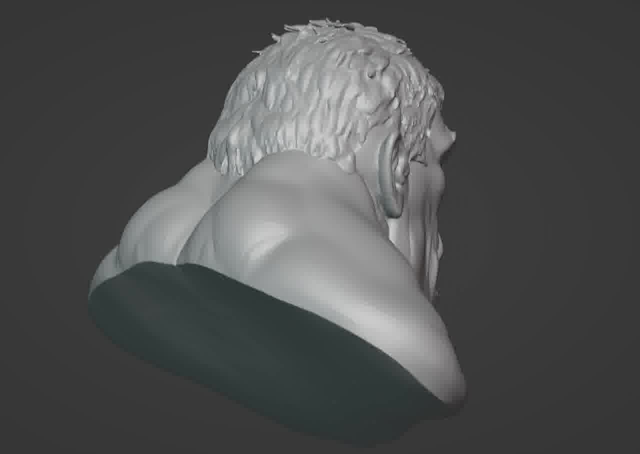 Hulk Bust 3D print model_64