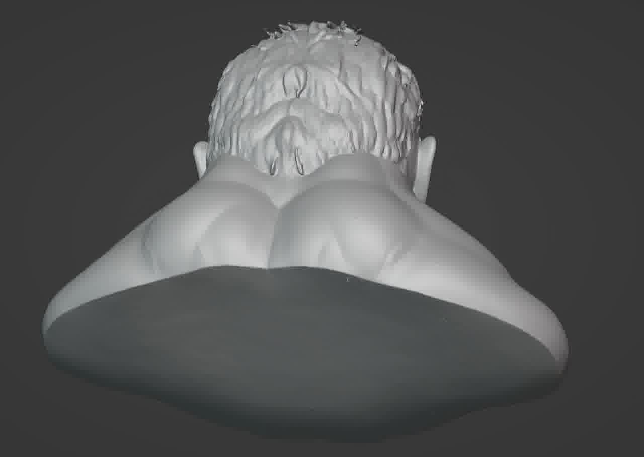 Hulk Bust 3D print model_27