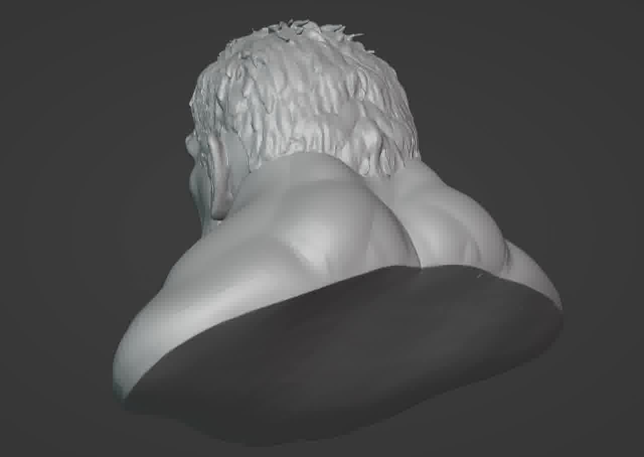 Hulk Bust 3D print model_33