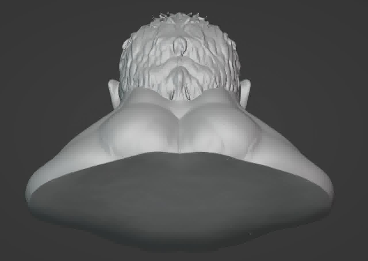 Hulk Bust 3D print model_28