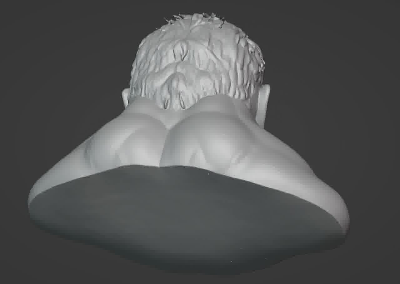 Hulk Bust 3D print model_26