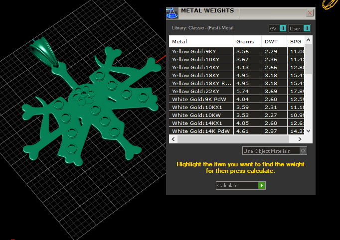 CHRISTMAS SNOWFLAKE PENDANT 3D PRINTABLE MODEL 3D print model_2