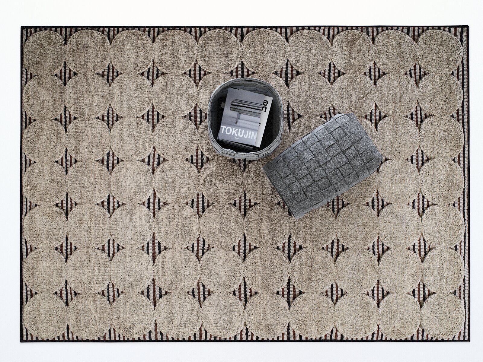 Quadrature Rug 3D model_2
