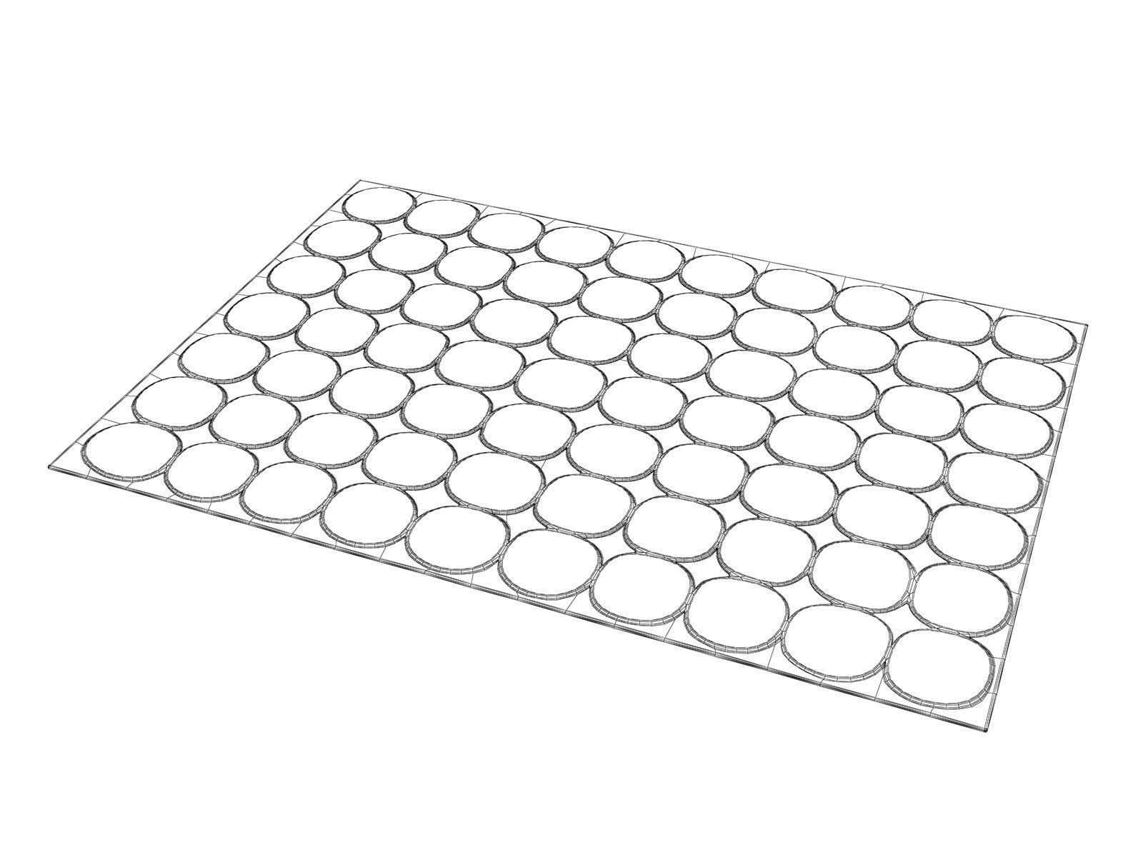 Quadrature Rug 3D model_3