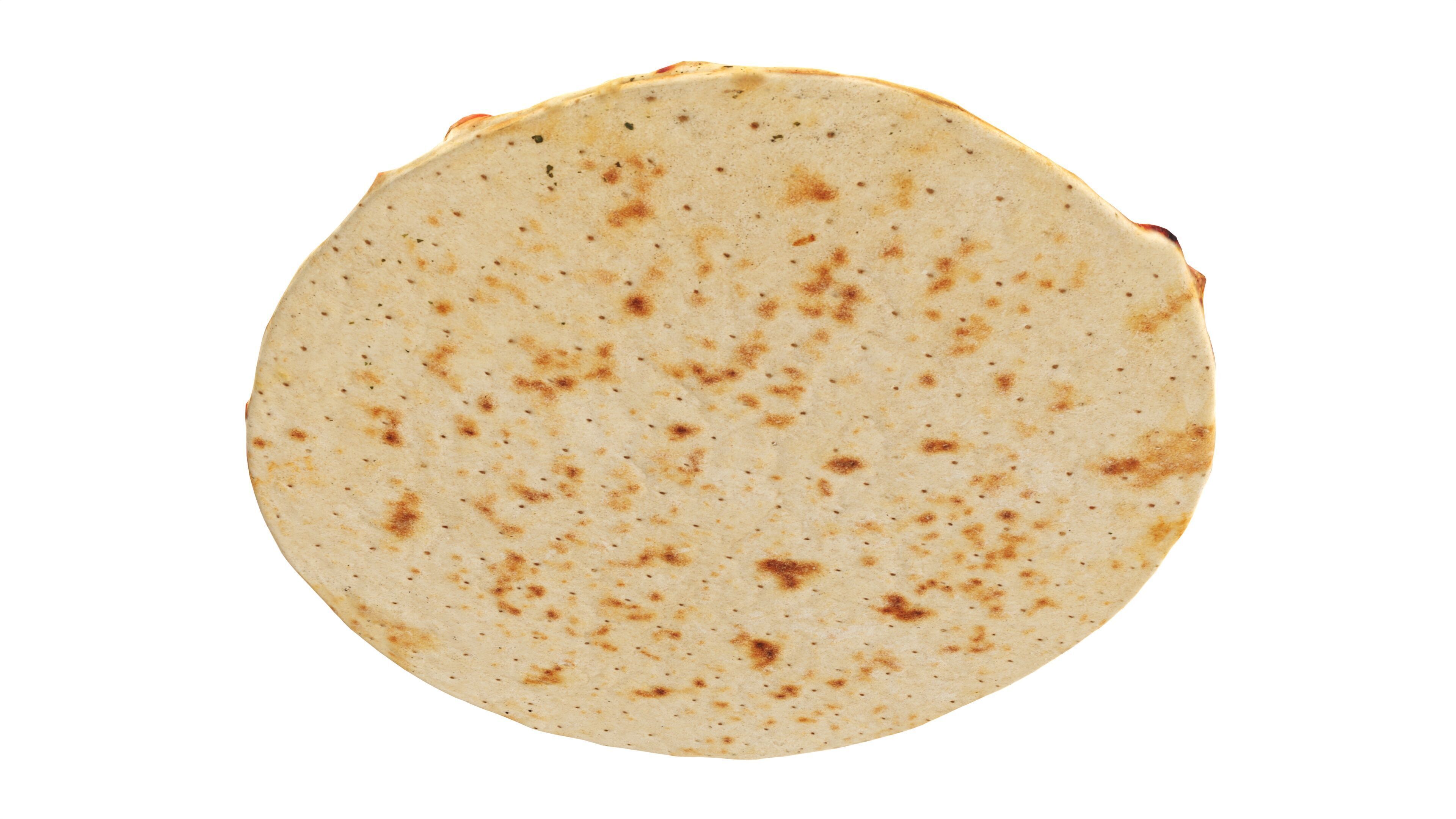 Pizza Hawaii Low-poly 3D model_3