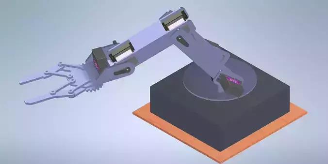 Hand Robot 3D print model