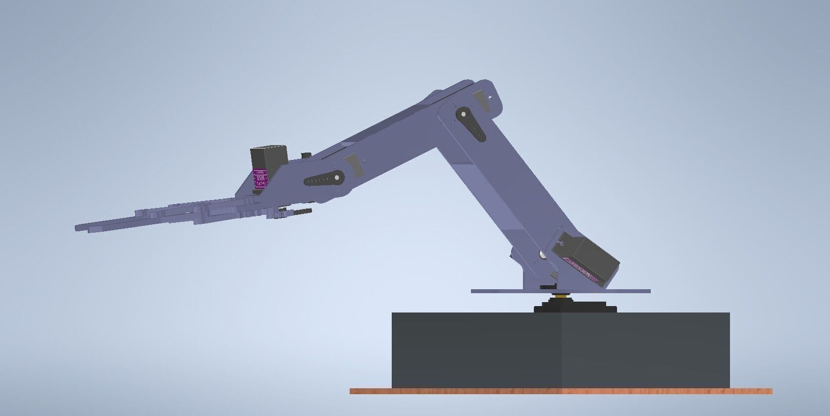 Hand Robot 3D print model_1