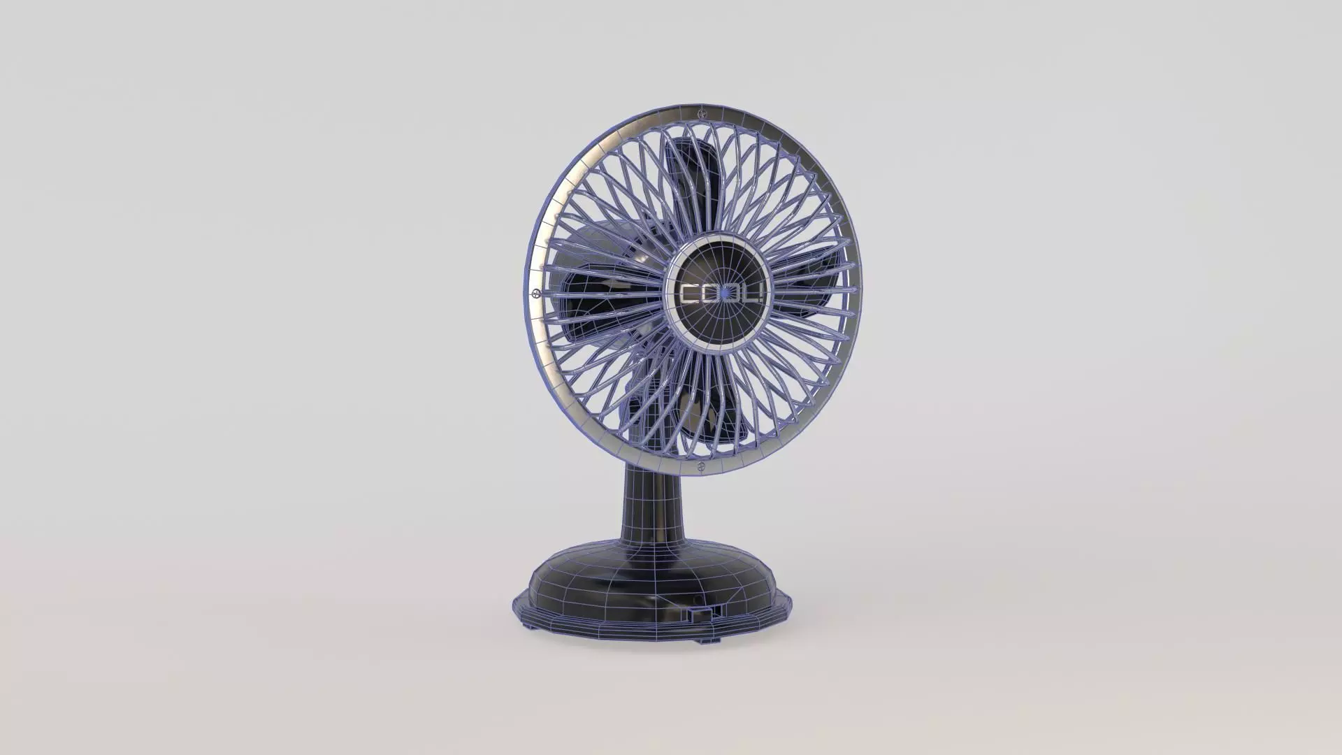 COOL Desk Fan 3D model_1
