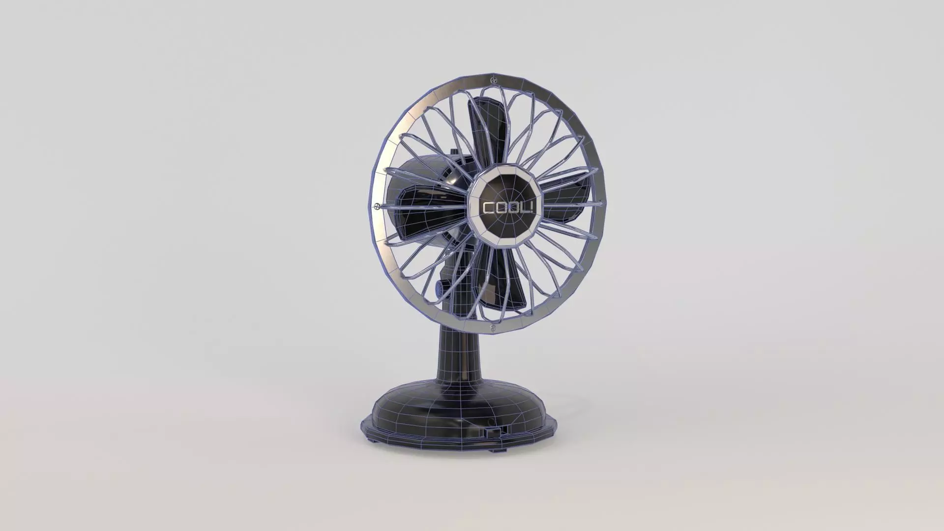 COOL Desk Fan 3D model_7