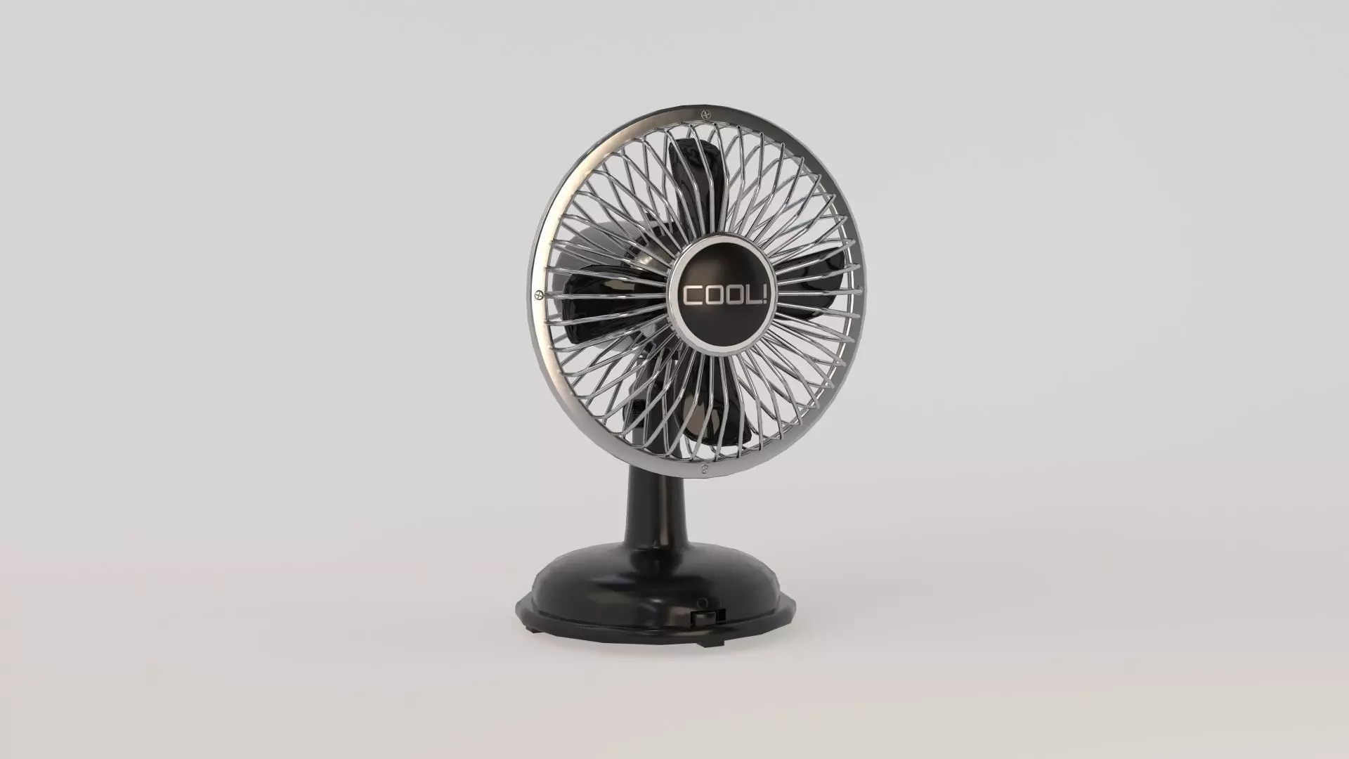 COOL Desk Fan 3D model_0