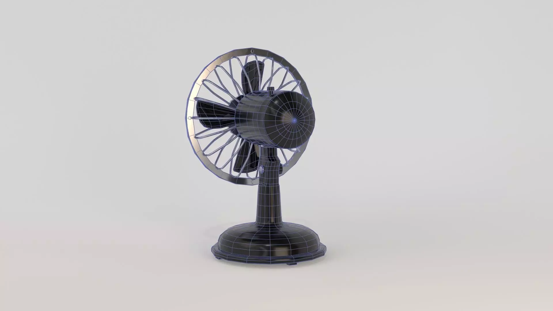 COOL Desk Fan 3D model_11