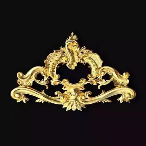 Central decor ornament for furniture