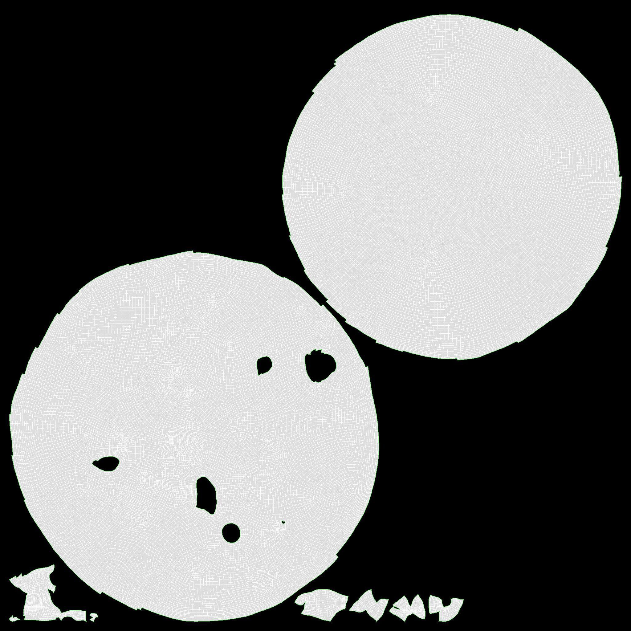 Pizza with salami and jalapeno Low-poly 3D model_10