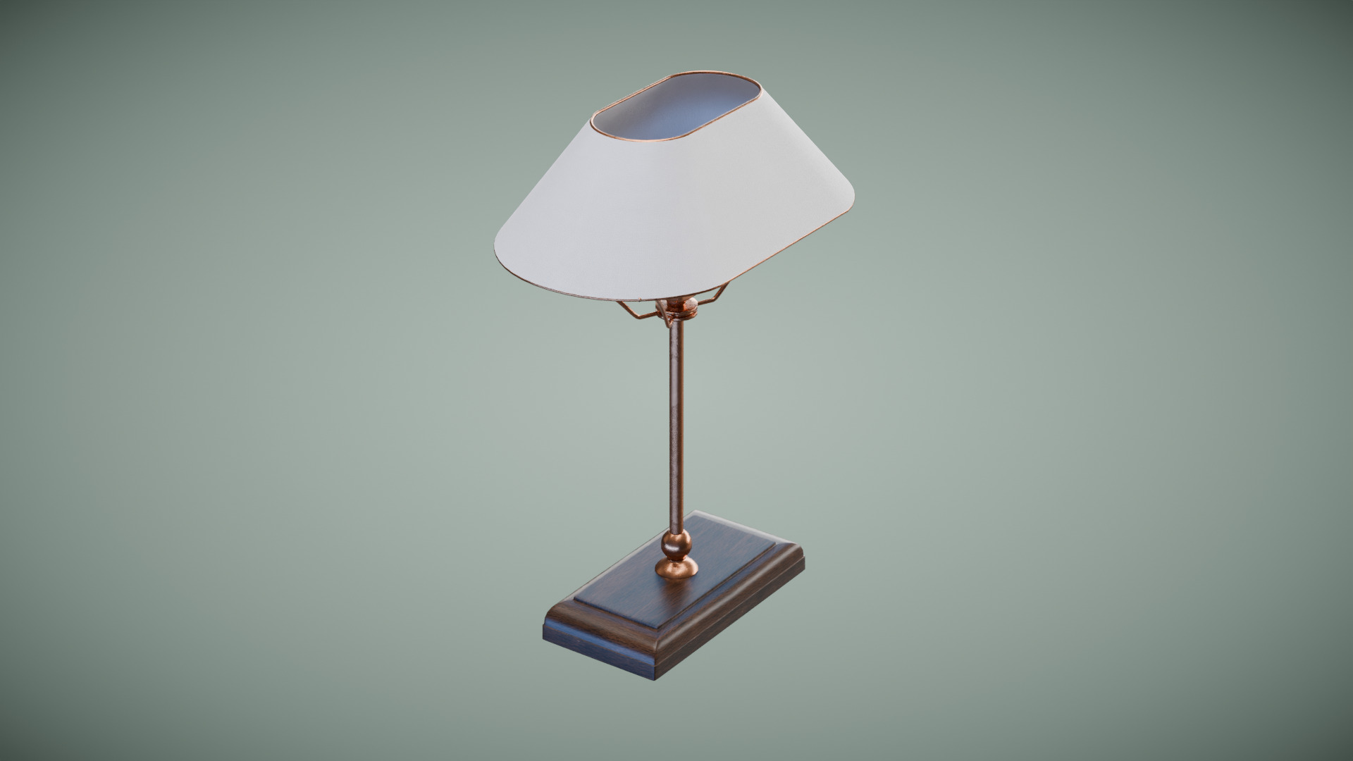Daphne Table Lamp Low-poly 3D model_5