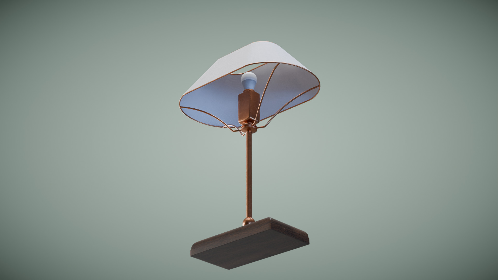 Daphne Table Lamp Low-poly 3D model_6