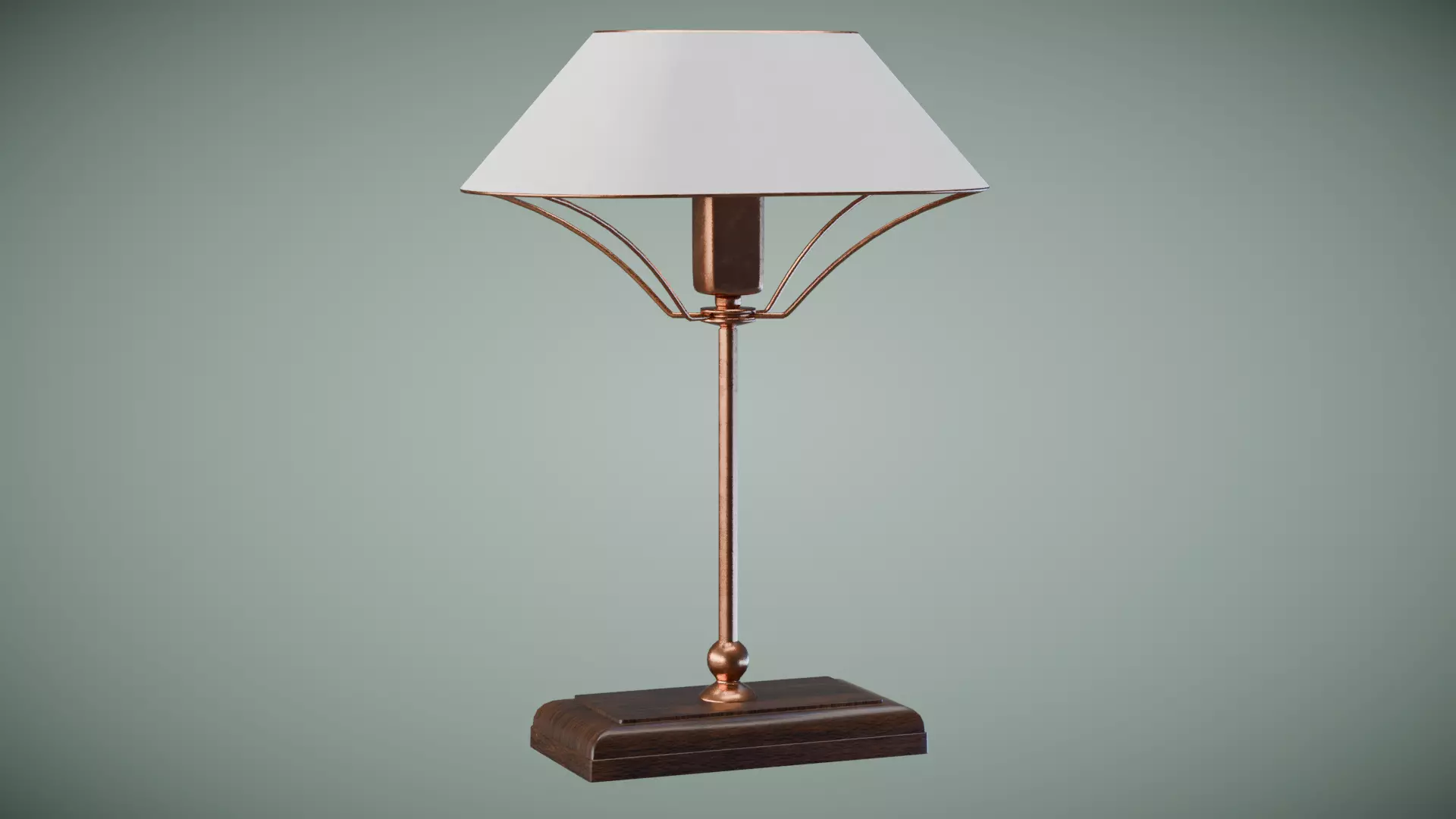 Daphne Table Lamp Low-poly 3D model_0