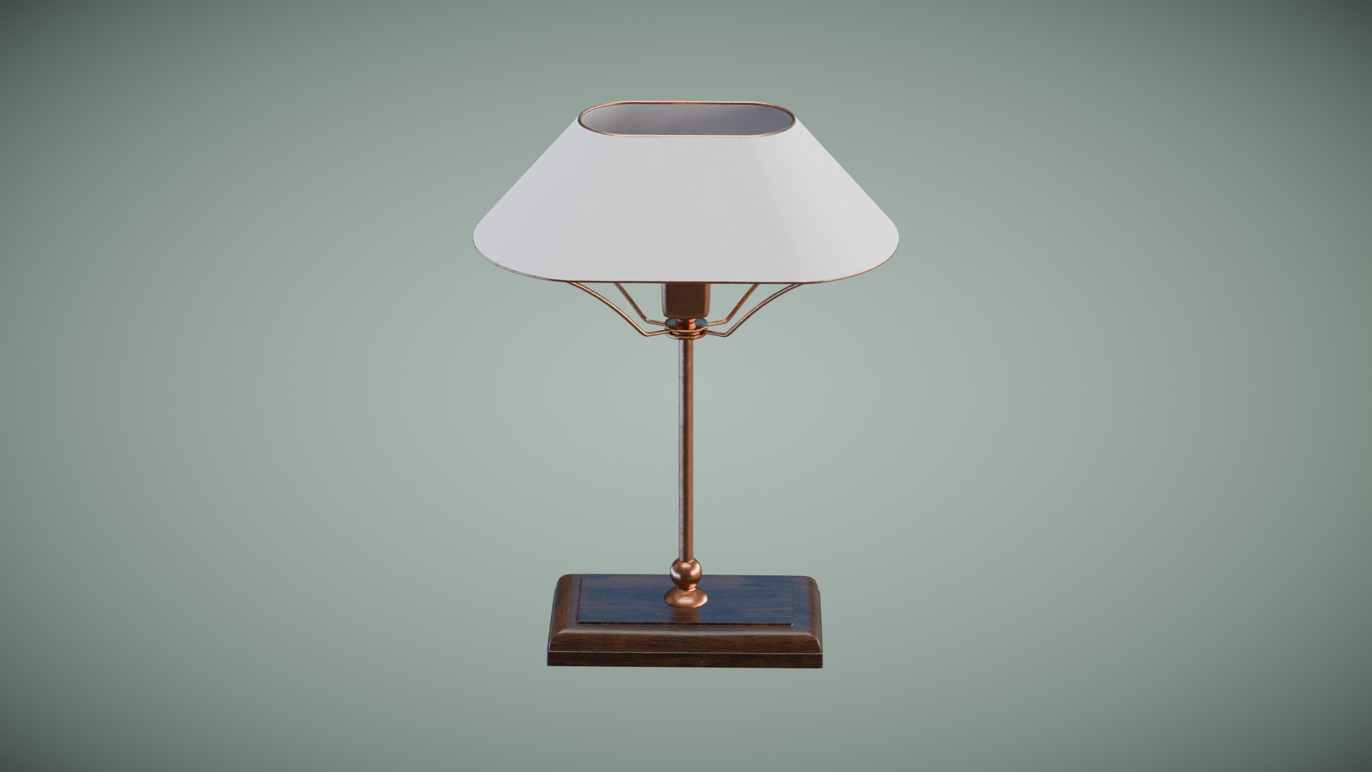 Daphne Table Lamp Low-poly 3D model_2
