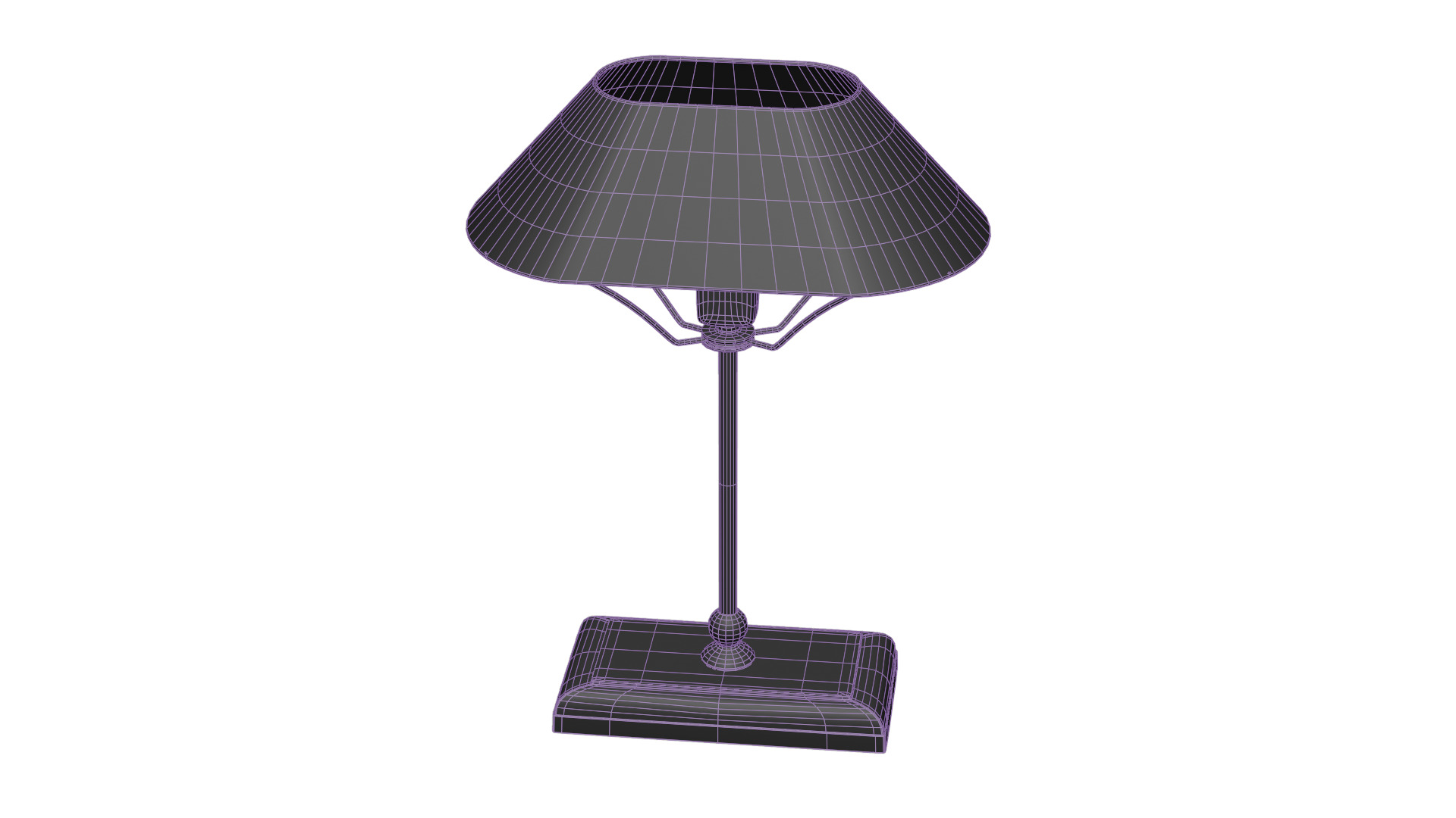 Daphne Table Lamp Low-poly 3D model_16
