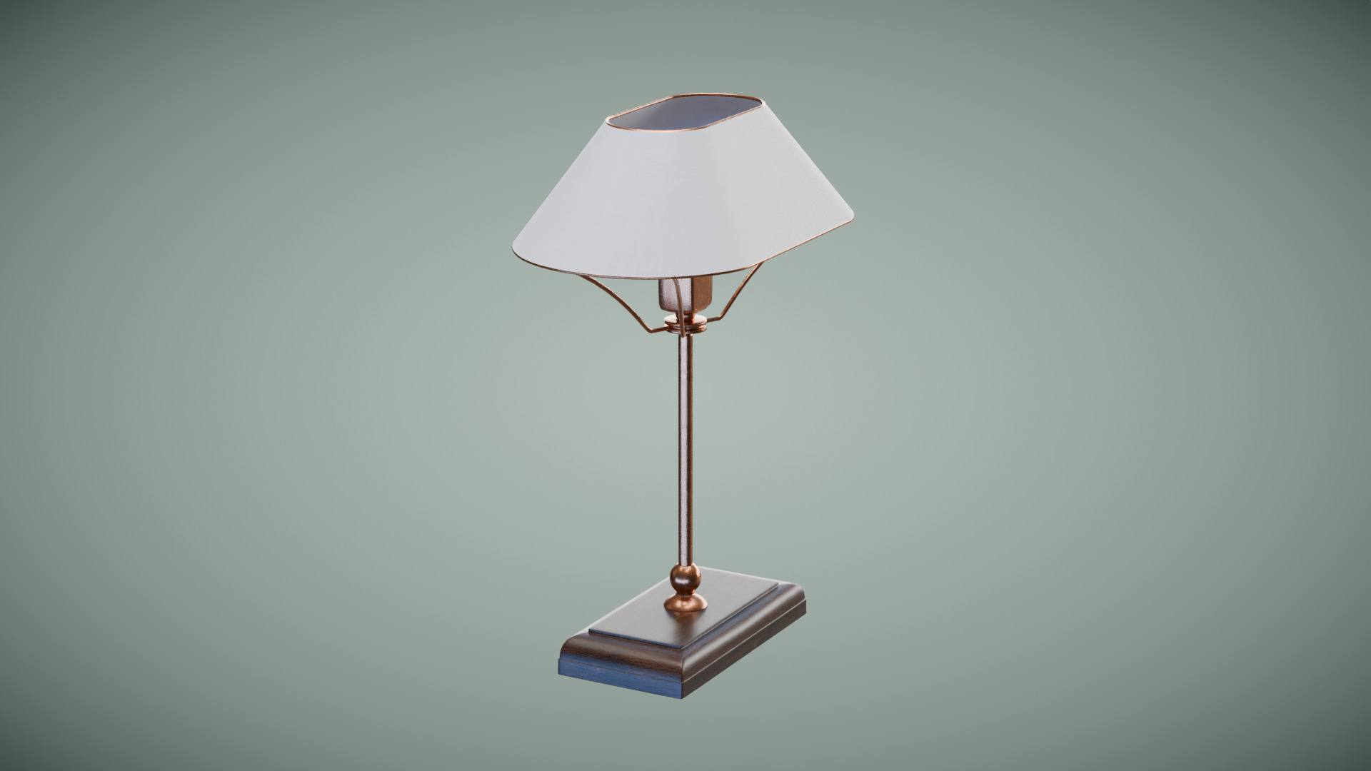 Daphne Table Lamp Low-poly 3D model_4