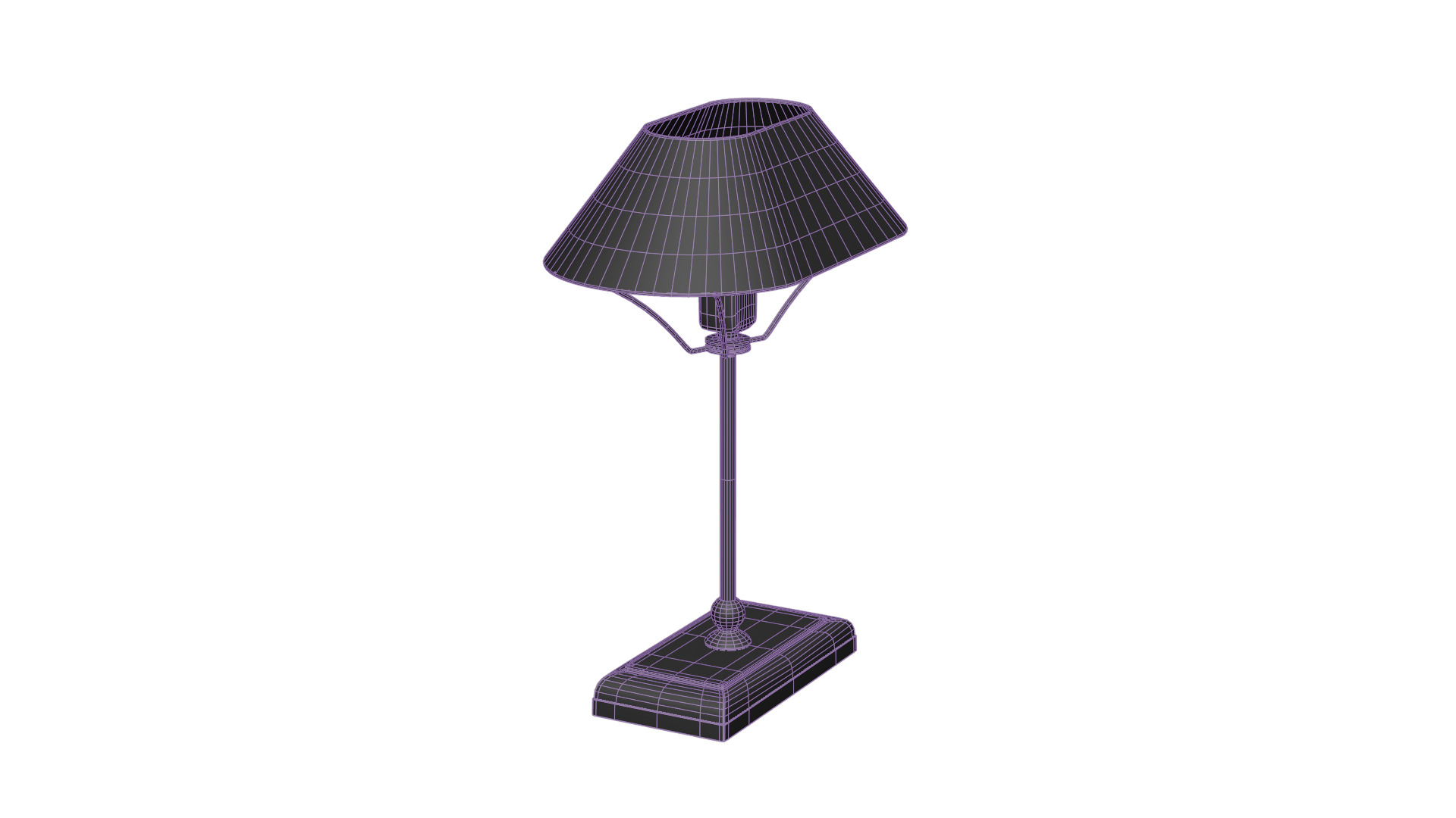 Daphne Table Lamp Low-poly 3D model_13
