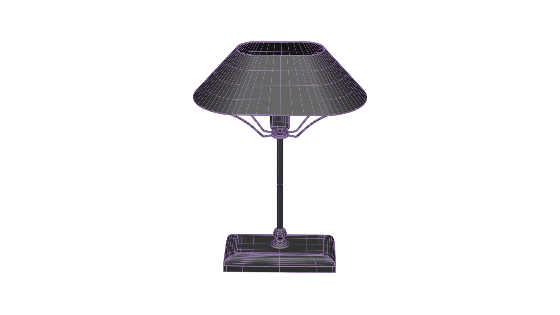Daphne Table Lamp Low-poly 3D model_11