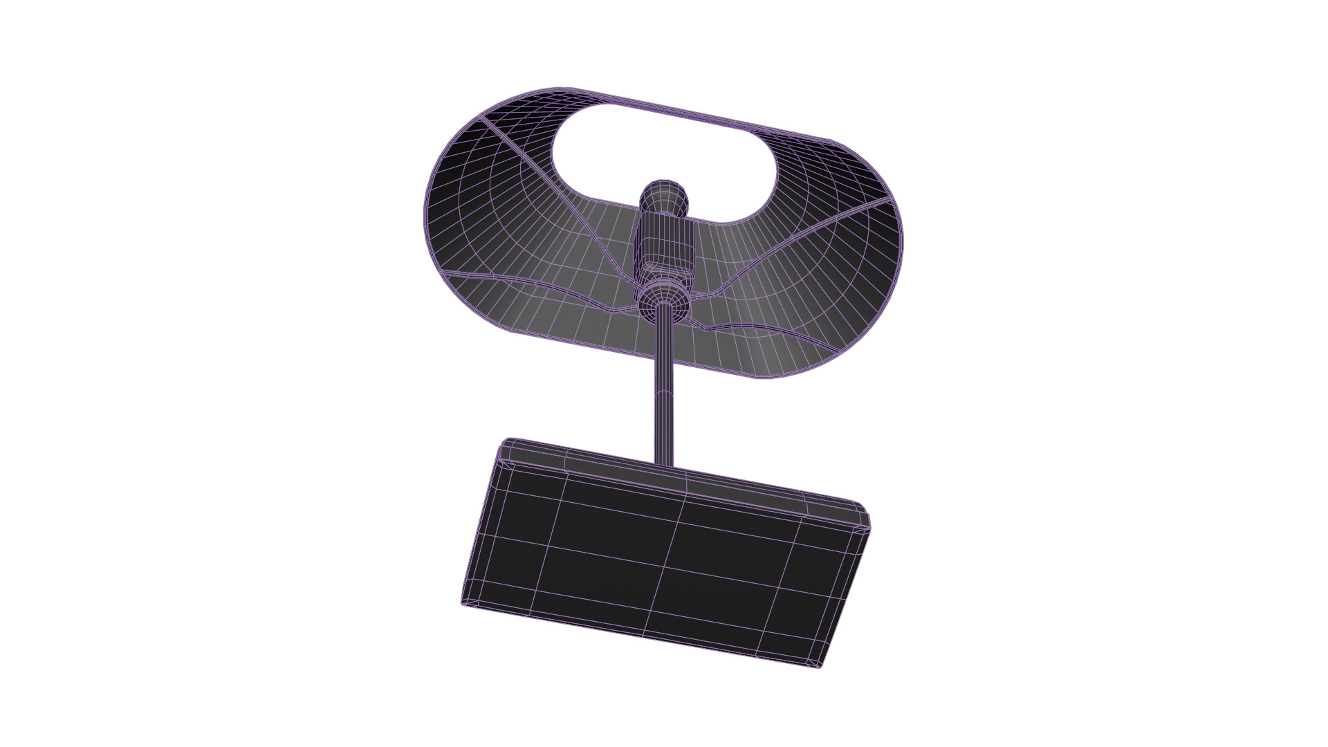 Daphne Table Lamp Low-poly 3D model_19