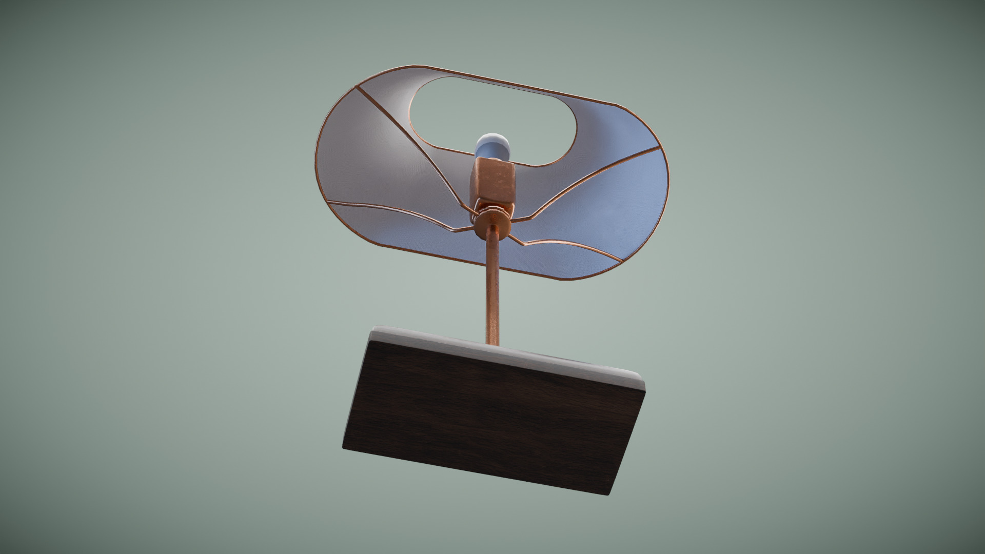 Daphne Table Lamp Low-poly 3D model_9