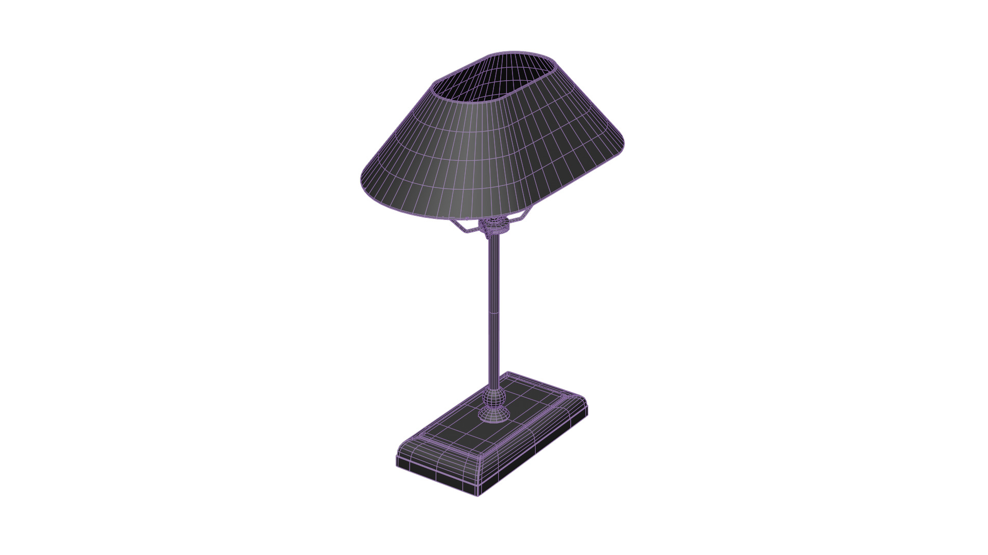 Daphne Table Lamp Low-poly 3D model_14