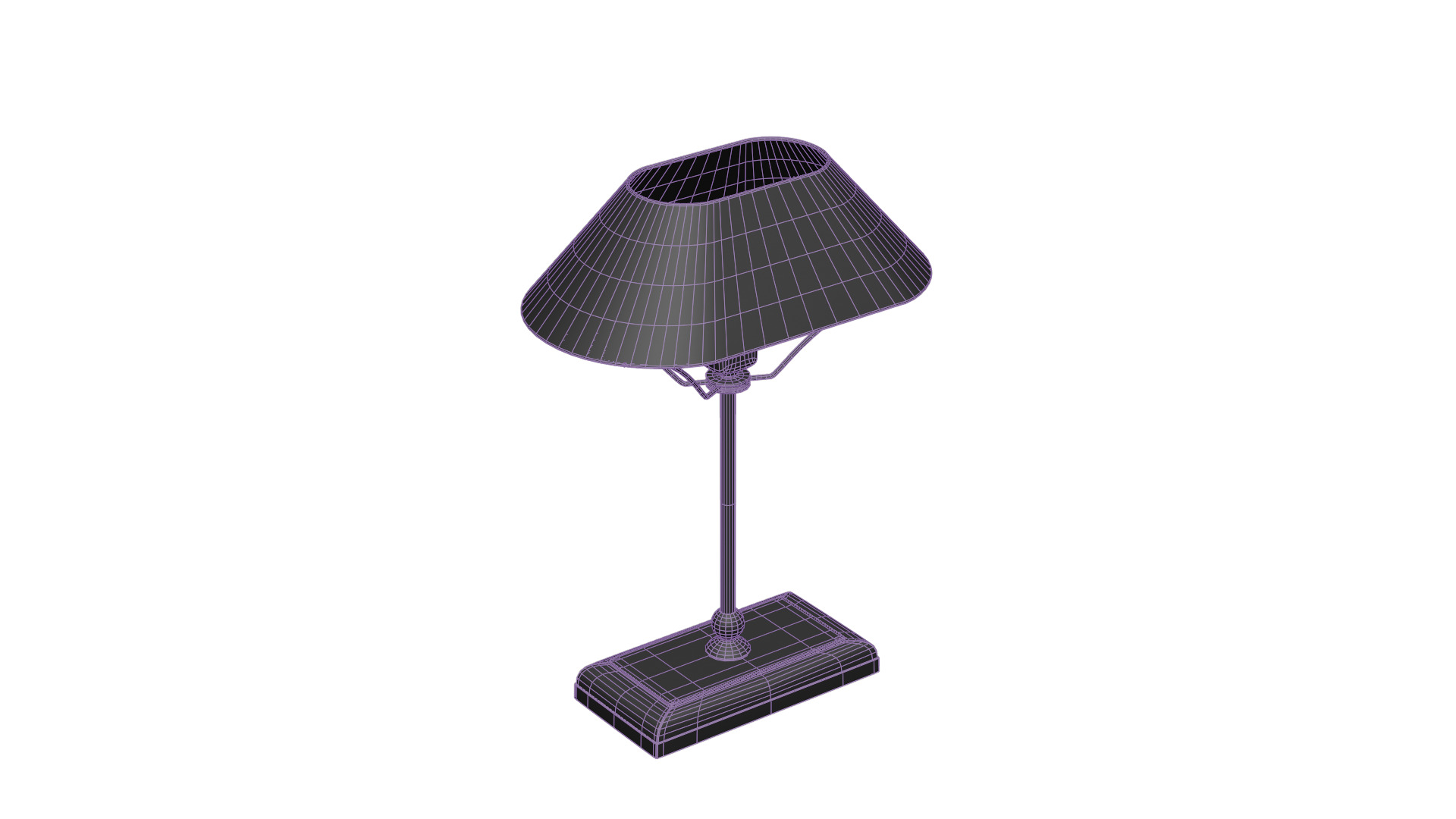 Daphne Table Lamp Low-poly 3D model_12