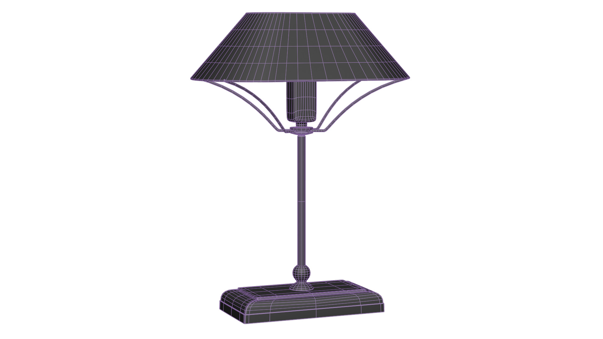 Daphne Table Lamp Low-poly 3D model_17