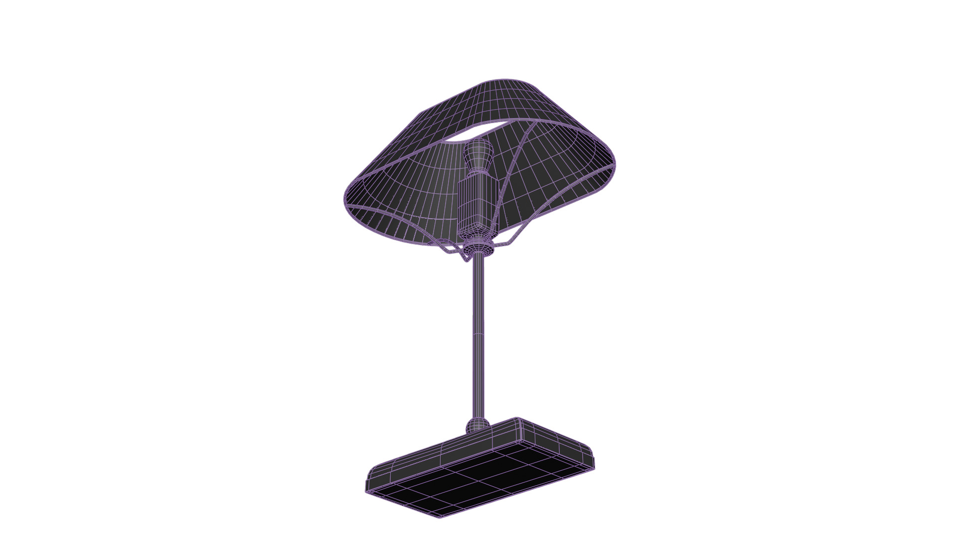 Daphne Table Lamp Low-poly 3D model_15