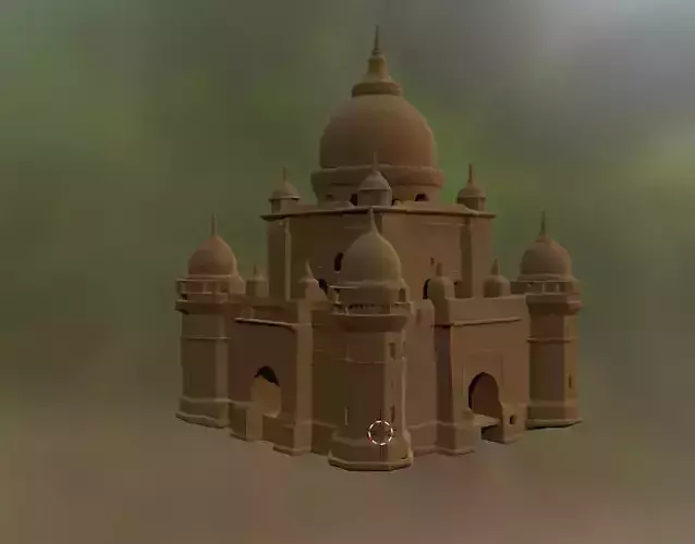 Indian Castle 3d model