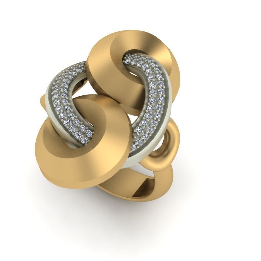 15 Fantasy Ring 3dm  STL print Ready 3D print model_7