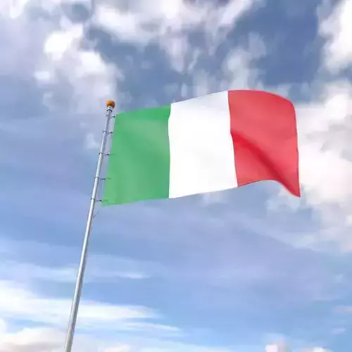 Flag Italy animated loop