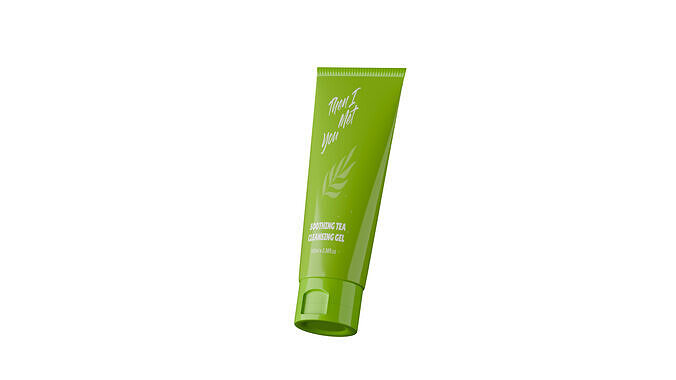 Cosmetic tube for cream 3D model 3D model
