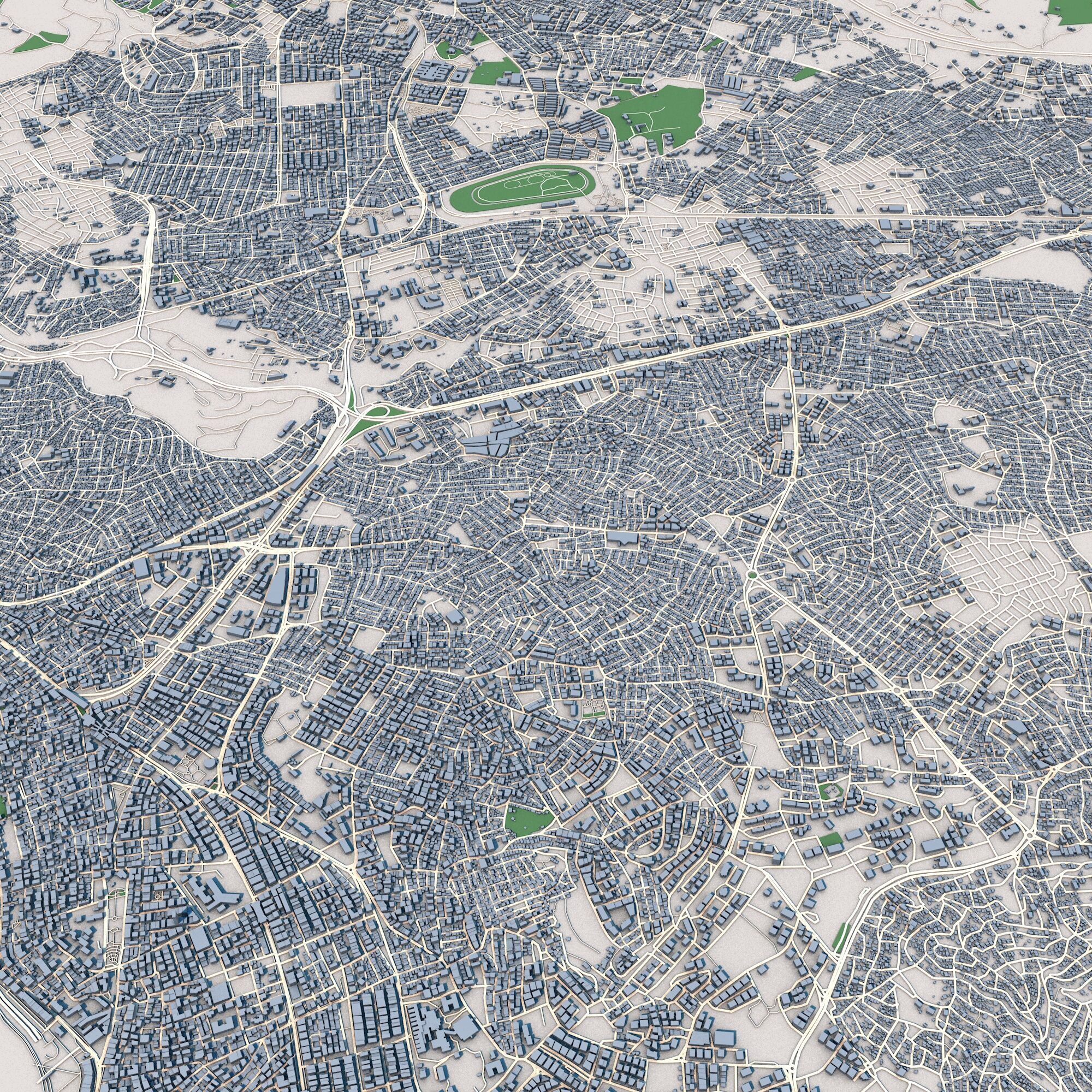 Izmir City Turkey 3D model_6