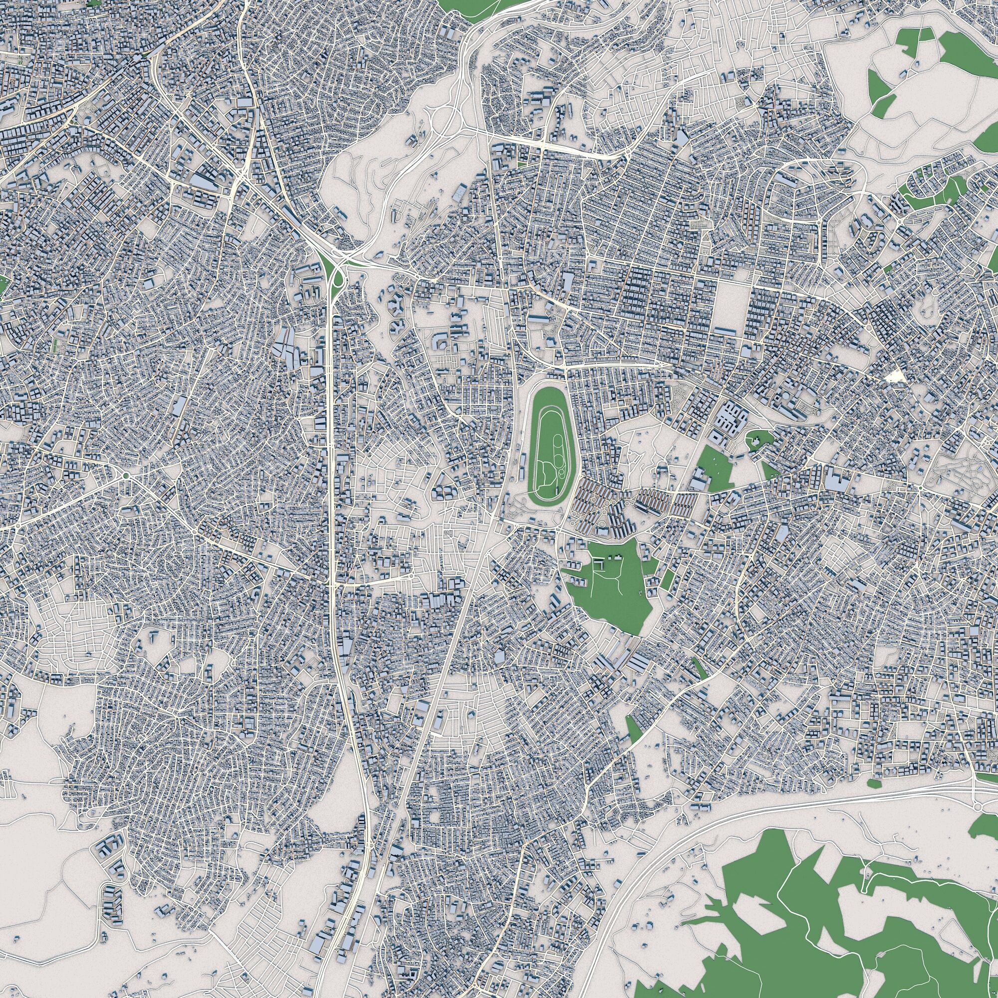 Izmir City Turkey 3D model_3