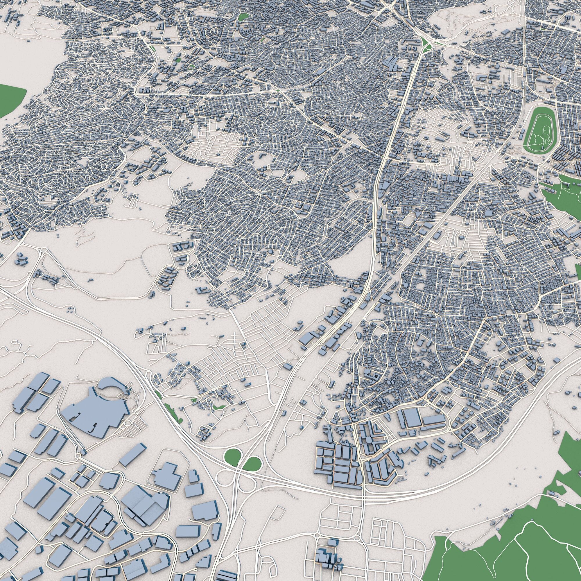 Izmir City Turkey 3D model_4