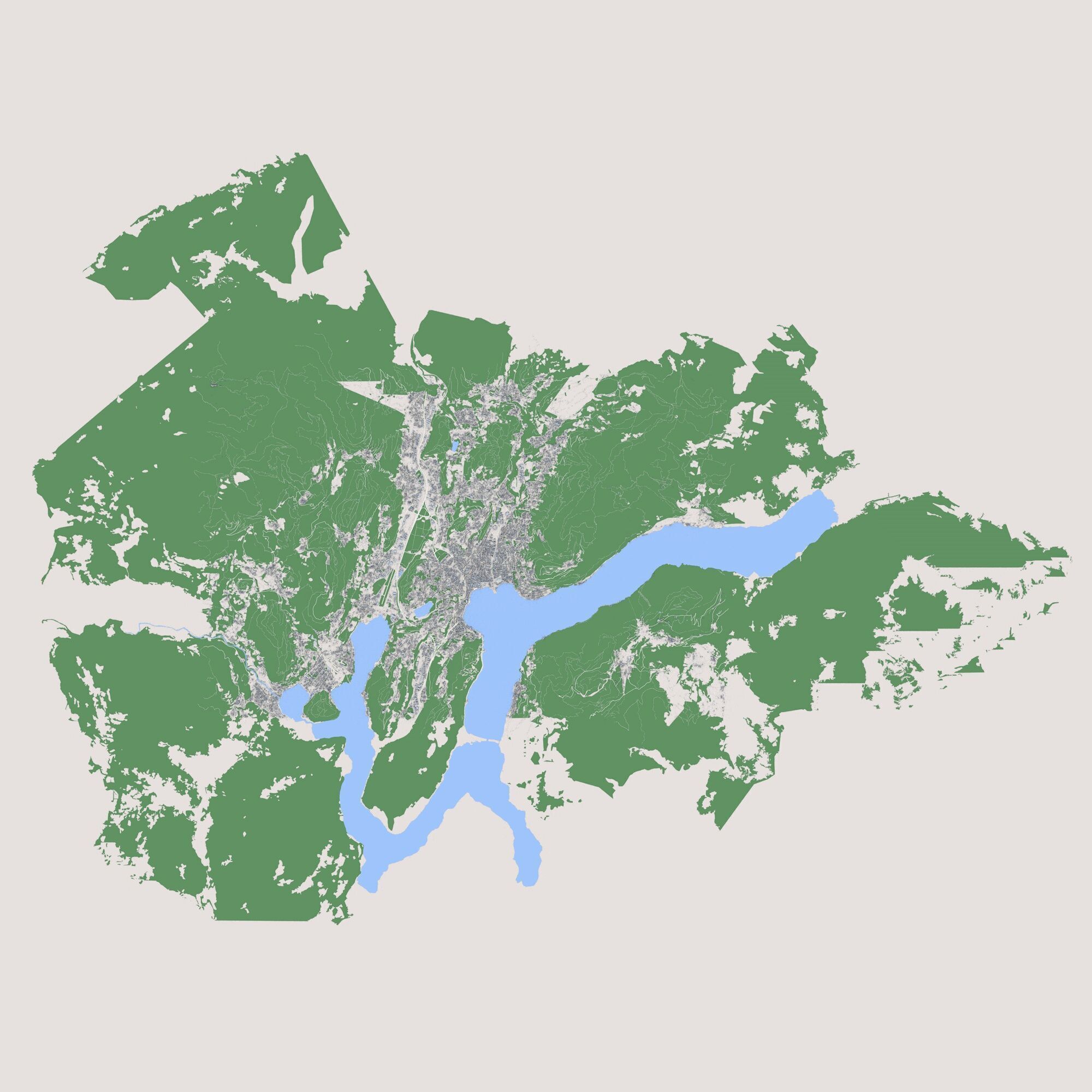 Lugano City Switzerland 3D model_2