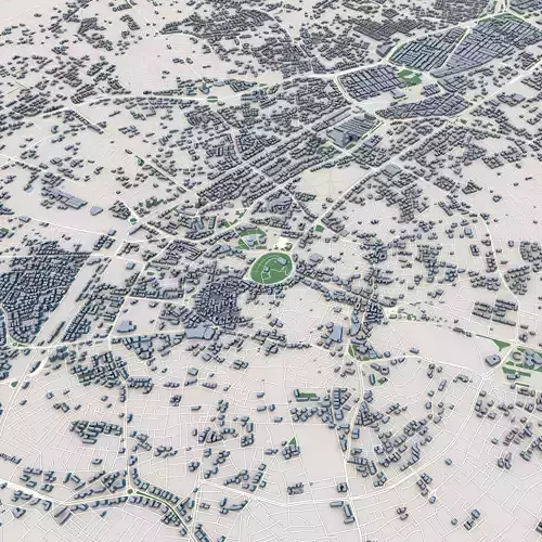 Konya City Turkey 3D model