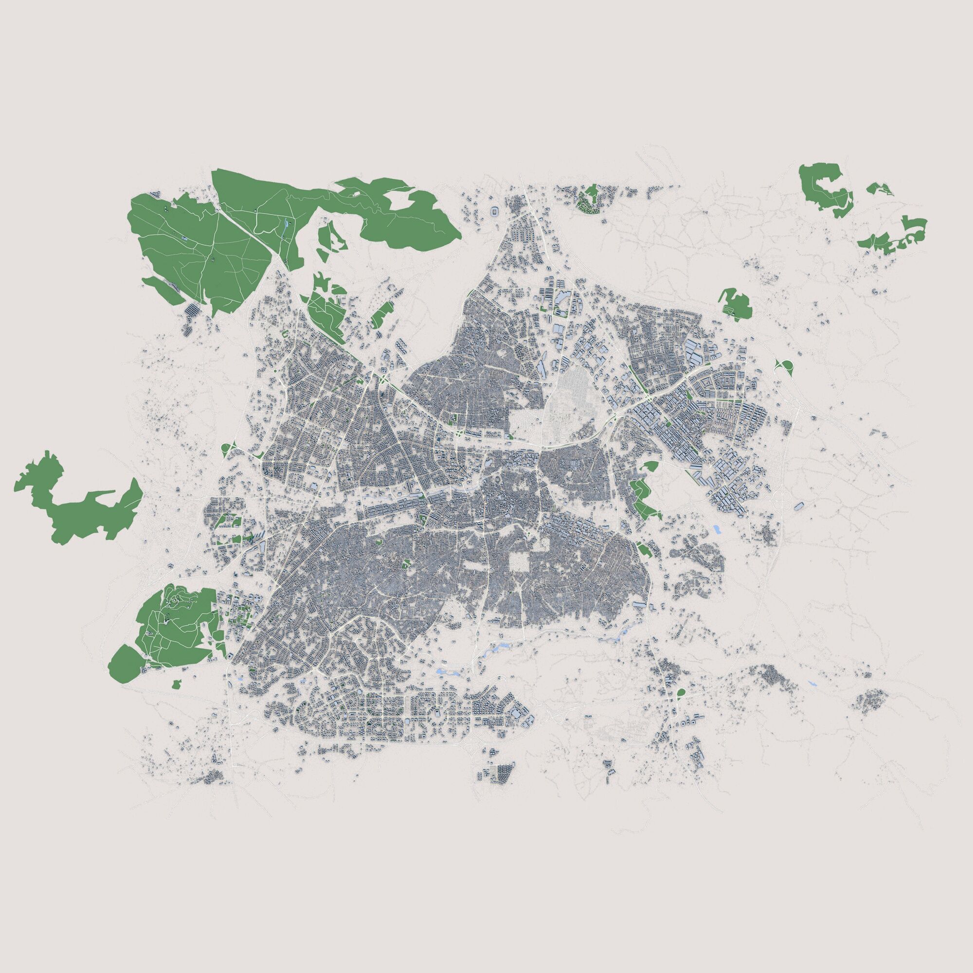Gaziantep City Turkey 3D model_2