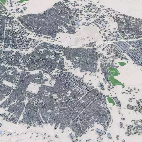 Gaziantep City Turkey 3D model