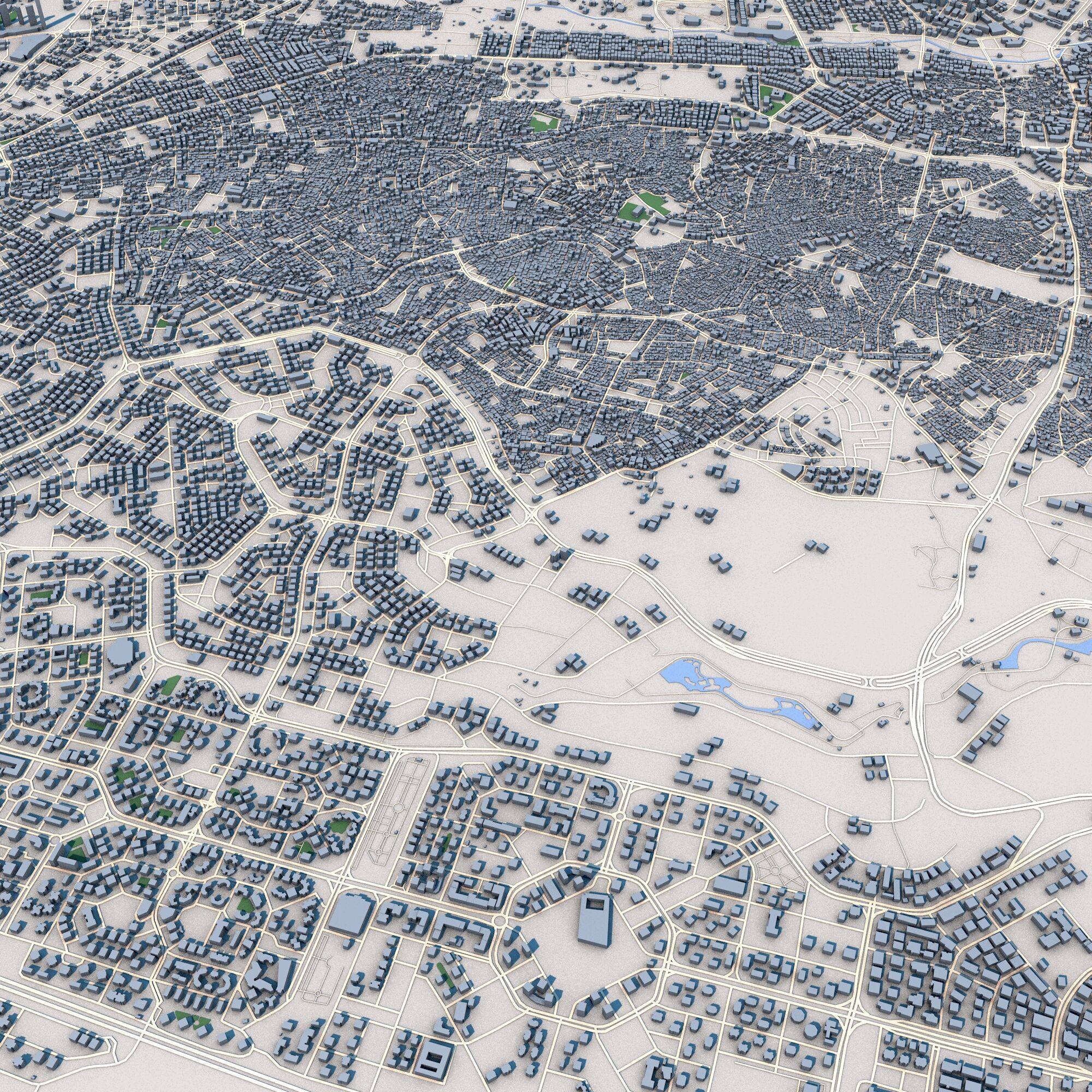 Gaziantep City Turkey 3D model_6