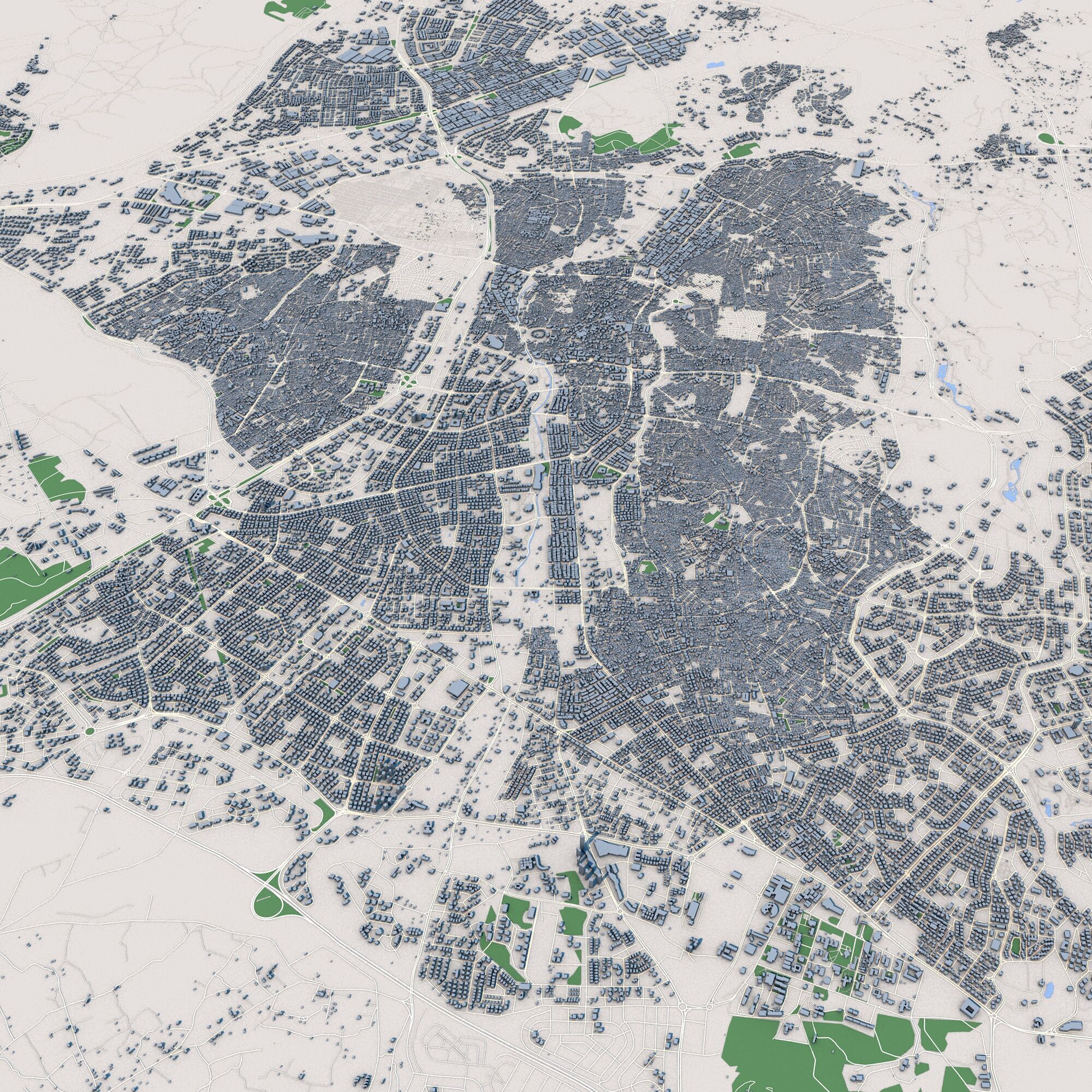 Gaziantep City Turkey 3D model_8