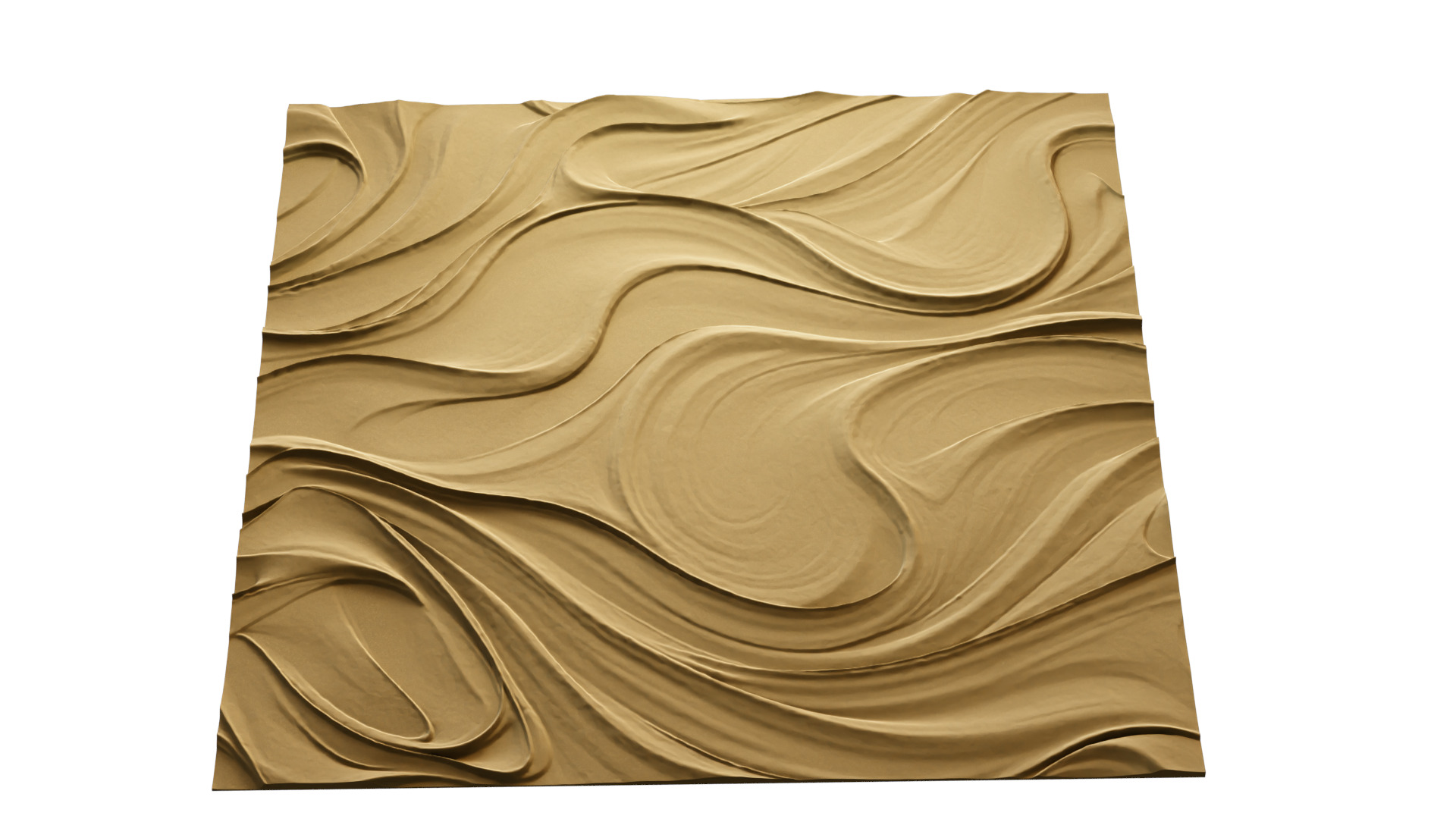 modern panel wall decor set relief stl mural CNC 191 3D model | CGTrader